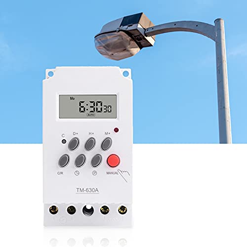 Qiguch66 Tm630A-4 Time Relay 220V Low Power Consumption Plastic Multipurpose Timer Controlling Switch thumb #2