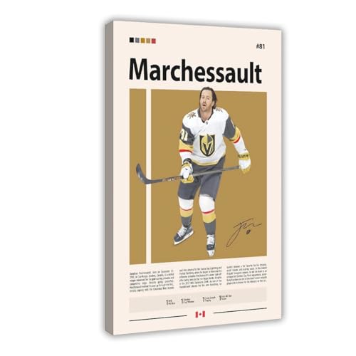 NFDVFHFRQ by Jonathan Marchessault - Póster en lienzo para decoración de dormitorio, oficina, habitación, regalo, 60 x 90 cm