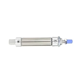 MA16/20/25 Pneumatic Cylinder 25-500mm Stroke Stainless Steel Double Action Small Air Cylinders50mm Stroke-S-CA,16mm Bore