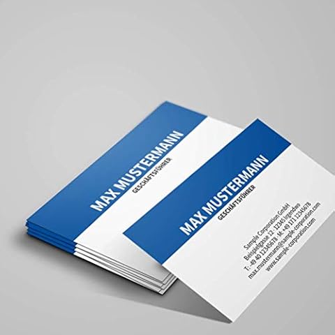 Visitenkarten, prinux, Professionell, 150 Stück, 400g-Karton, mit Wunschtext - Text, Schriftart und Farben sofort online anpassen, inkl. Visitenkartenbox… Cover