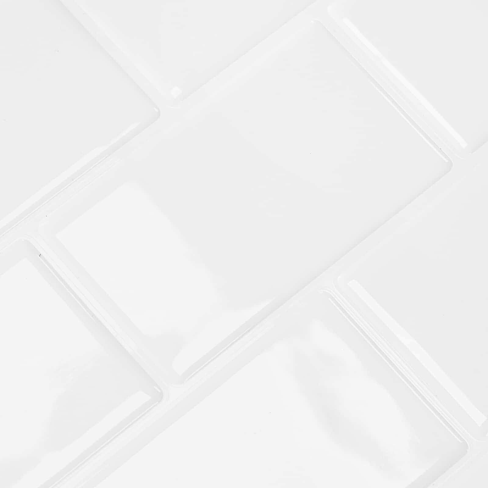 vidaXL Azulejo de metro 20 uds. Blanco 30 x 30 cm Poliuretano y PET