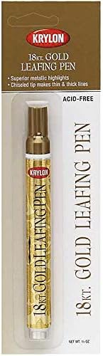 Krylon Diversified Brands 9901 Leafing Pen, 18-KT Gold - Quantity 6