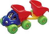 Hergestellt mit hochwertigen und ungiftigen Materialien ist der Truck das perfekte Geschenk für kleine Fahrzeugfans.