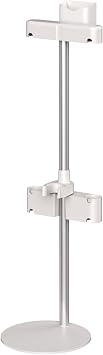 roborock Vacuum Cleaner Floor Stand for H60, H60 Pro and H60 Ultra, Cordless Stick Vacuum Cleaner for Home and Pet Hair, Anti-Tangle Brush, LED Dust Detection, White