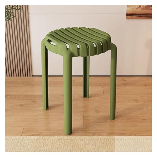 Taburetes apilables de plástico, asiento anidable portátil para el hogar, la escuela y la oficina