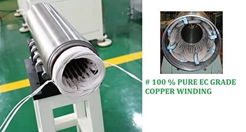 Image of GAUR SERIES 1 HP Pure Copper Horizontal Open Well Submersible Water Pump (100 Feet Working, Multicolour) - for Sump, Hotel, Industry, Small Agriculture, 5 Year Warranty