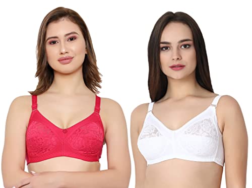 Image of Women Net Non-Padded Wire Free Regular Bra