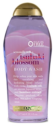 Ogx Body Wash Tsubaki Blossom 19.5 Ounce (577ml) (3 Pack)