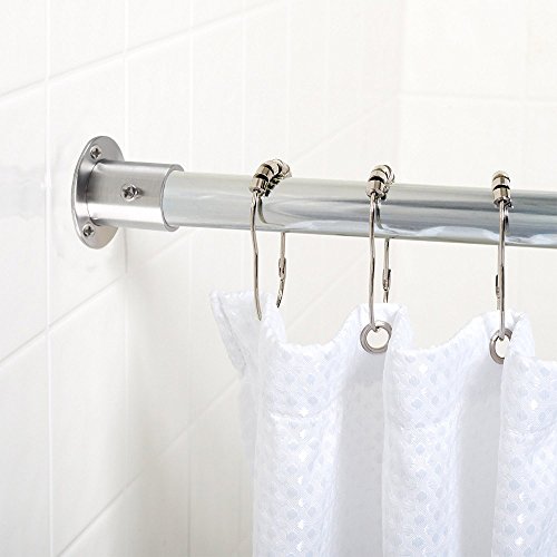 Etsamor Closet Rod Holder 2Pcs 26Mm Diameter Stainless Steel Wardrobe Rail Support Heavy Duty Brushed Finish Rod Flange Shelf Brackets With Free Screws For Above Ground Pool Ladder #TOP6