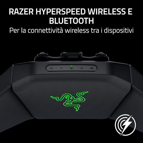 Clio - Cuscino per testa di altoparlante wireless abilitato all'audio spaziale THX (imbottitura in peluche, driver full-range da 43 mm, HyperSpeed e Bluetooth, 14 ore batteria) Nero - Sedia gaming - Immagine 5
