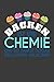 Backen ist wie Chemie und du darfst sogar den Löffel ablecken!: Liniertes DinA 5 Notizbuch für Bäckerei, Bäcker, Bäckerin und Konditoren Donut Brezel Cupcake Notizheft
