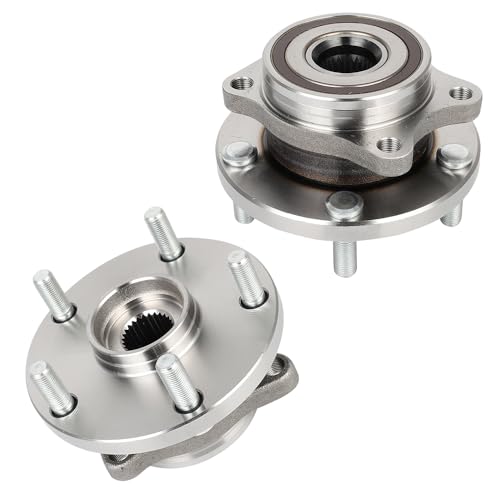 Image of ECCPP 2-Piece 513302 Front Wheel Hub Bearing for Subaru Outback 2015-2025 | for Subaru Impreza 2004-2014 5 lugs w /ABS Sensor Pre-Greased Sealed