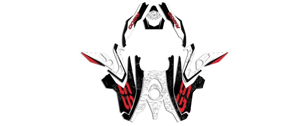Autocollants réservoir moto R1200GS pour protéger vos sorties trail