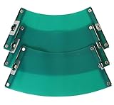 WER 3D Sublimation Silicone Conical Mug Wrap,12OZ Cup Clamp Fixture for Printing Mugs(3 Pack)