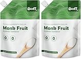SPICEEL Monk Fruit Sweetener with Erythritol - White Sugar Substitute, Coffee, Tea, Gluten Free, Vegan, Sugar Replacement(1lb) (Pack of 2)