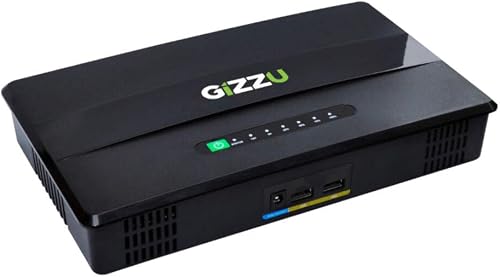 Gizzu 60W-65Wh Mini DC UPS, Black