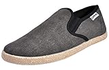 Stil: Espadrilles Lambretta Herren KYAKII-BLK Sneaker, Schwarz, 43 EU