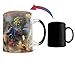 Thomas Kinkade's "Beauty and the Beast Falling In Love" Morphing Mugs