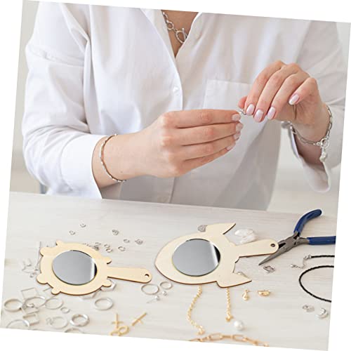 FAVOMOTO 30 Peças Espelho Faça Você Mesmo Brinquedo Para Crianças Espelho Infantil Pequenos Brinqued