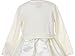 Aki_Dress Flower Girl Jacket Elegant Pearl Beaded Soft Cozy Sweater