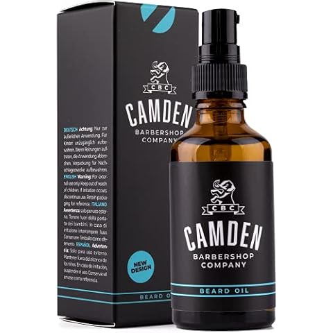 Camden Aceite para Barba Hombre Original 100% Natural Cover