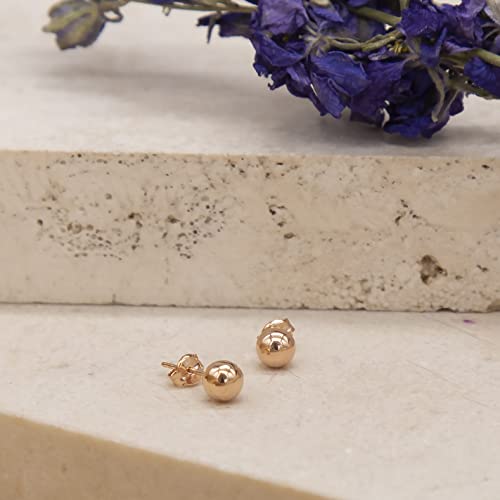 Carissima Gold Damen Ball Ohrstecker 18k (750) Rotgold