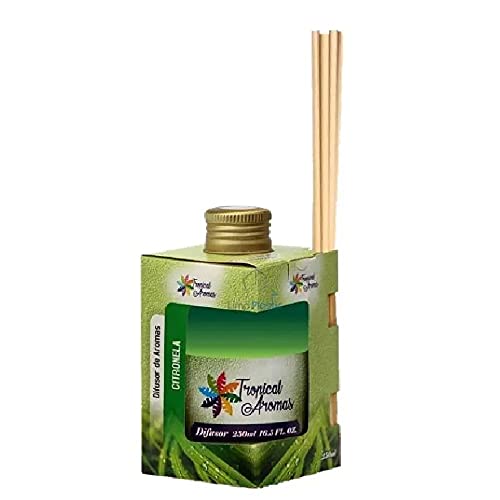 Difusor de Ambiente Aromas Caixinha Citronela 250ml - Tropical Aromas