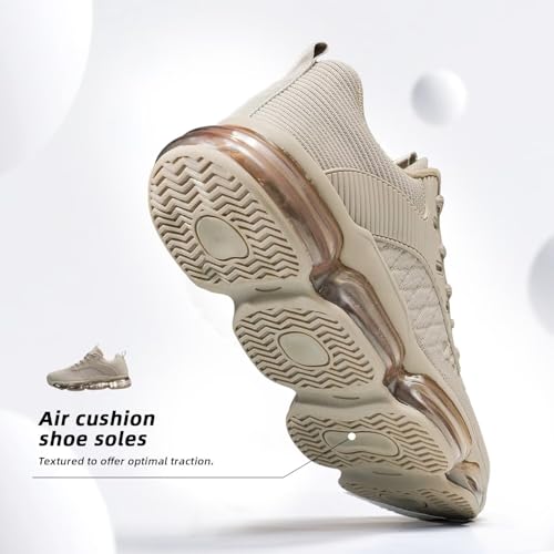 Image of Mens Running Shoes Air Low Top Comfort Walking Lace Up Sneakers Breathable Fashion Tennis Sport Gym Fitness Cross Trainers