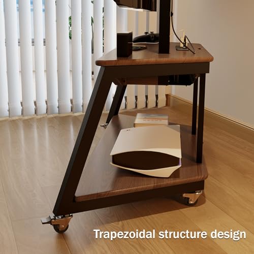 Soporte móvil para TV con ruedas hasta 100 pulg. miniatura 5