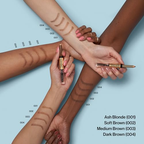 Revlon ColorStay Brow Fantasy, Eyebrow Pencil with Shaping Clear Gel, Makeup Stocking Stuffer for Women, Smudge-proof, 16HR Wear, 103 Medium Brown - Image 6