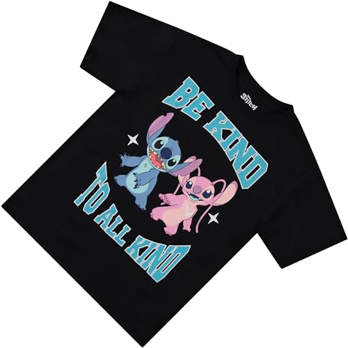 Disney Ladies Lilo and Stitch Shirt - Ladies Classic Lilo and Stitch Tee Lilo and Stitch T-Shirt (Black, Medium) - image 6