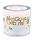 Butzon & Bercker Lichtmomente Windlicht Alles Gute zum Geburtstag - Teelichthalter mundgeblasen inkl. Teelicht und Geschenkverpackung - Geburtstagsgeschenk für Frauen, Männer & Kinder