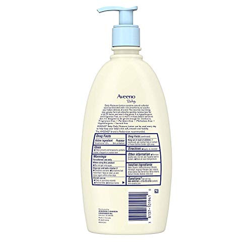 Image of Aveeno Baby Moisture Lotion Twin Pack, 532 Ml (18 Oz)