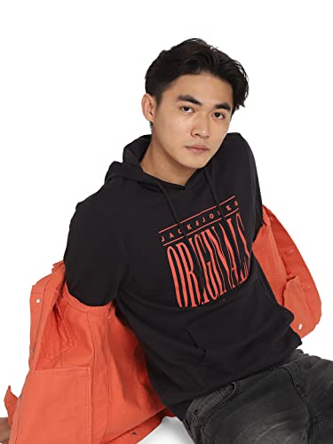 Image of Jack & Jones Men's Cottonblend Regular Fit Hooded Neck Sweatshirt