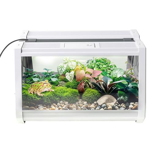 Cage pour reptiles ventilée résolvant les risques de fuite des serpents