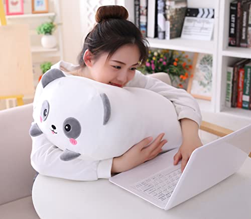 Cosgoo Cute Plush Panda Stuffed Squishy Animal Panda Cylindrical Body Panda Pillow,Super Soft Panda Hugging Toy Pillow Kids Kawaii Sleeping Panda Pillow Gifts For Bedding Decor Or Home Decor 24-Inch #TOP1