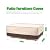 F&J Outdoors Patio Furniture Cover, Waterproof UV Resistant for Table & Chairs Set, 86"Wx44"Dx27.5"H