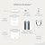Boroux Compact Gravity-Fed Countertop Stainless Steel Water Filter System | 1.8 Gallons with 2 Authentic Black Foundation. Filters | Matte White