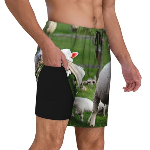 Short de bain homme séchage rapide et doublure de compression - 3
