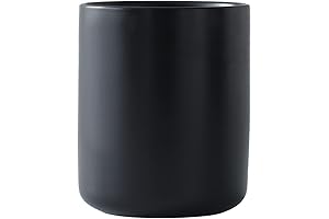 Matte Black Utensil Holder for Countertop