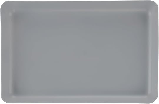 Soho Urban Artist Neutral Gray Artist Paint Palette - Large Butcher Tray Easy Clean Up Palette for Acrylics, No Stains and Paint Peels Off Once Dried - 11" x 15"