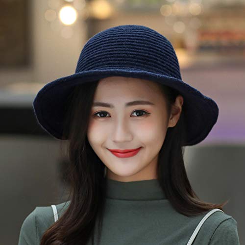 Bonnet tricoté anti-froid style chapeau de pêcheur pour l'hiver