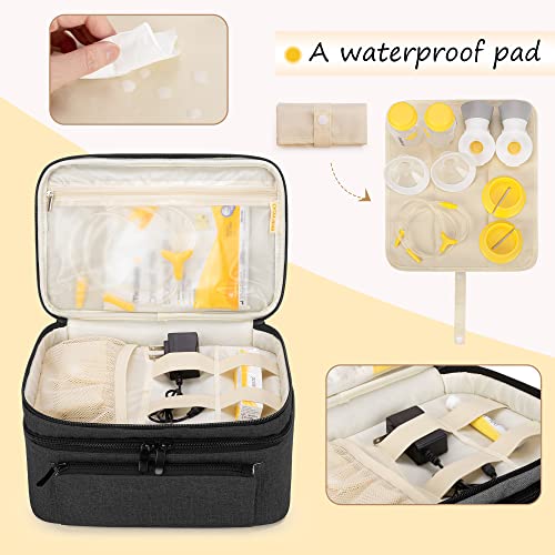 image for BAFASO Breast Pump Bag (Compatible with Medela* Pump in Style) with a 