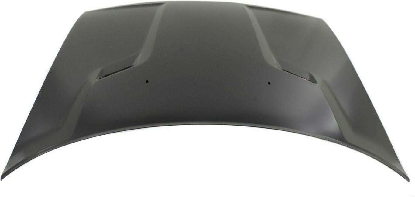 CHALLENGER／HUNGERKNOCKORIGINALS Amazon.com: Parts N Go Primed Black Aluminum Hood Panel For