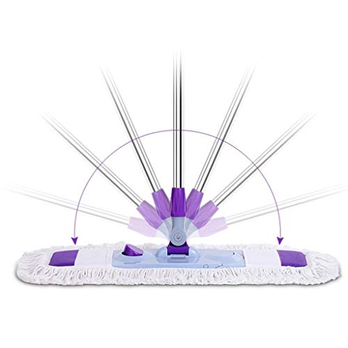Balai plat microfibre haute absorption pour poussière et eau