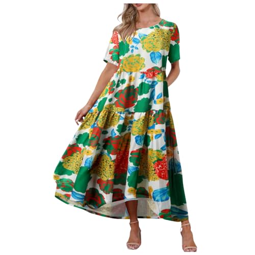 Robe de plage élégante et fleurie pour vos vacances d'été