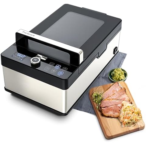 All-in-one Sous Vide Cooker, Waterless, Bagless, with Built-in Probe, Preserved flavor, Shape and Texture, The Space Neovide, NSV500 Cover