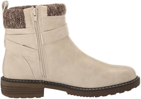 MUK LUKS Women's Garland Gina Fashion Boot, Cream, 11 Wide | Image 5