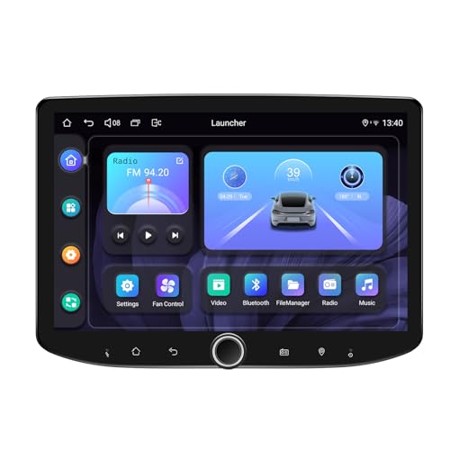 Radio para Toyota Land Cruiser Prado120 y Lexus GX470 10.1" miniatura 1