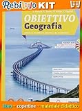 obiettivo geografia edizione gialla - volume + ebook (9788851158613) + copertine + il tuo libro scolastico copertinato con articoli di cartoleria per la scuola